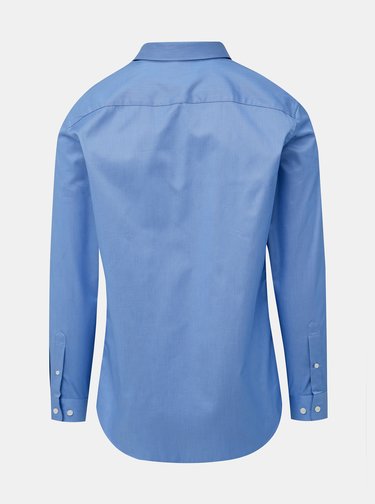 Modrá slim fit košeľa Selected Homme Pen-Pelle