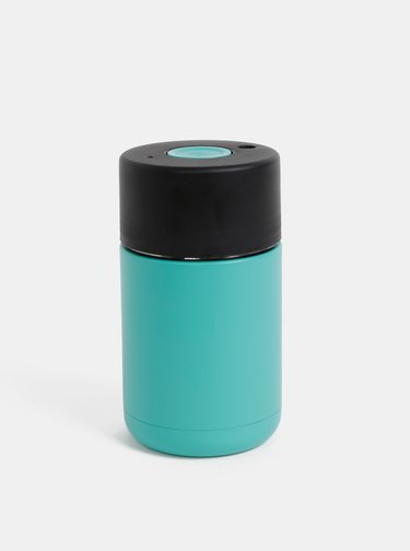 Černo-zelený nerezový cestovní hrnek Frank Green 295 ml