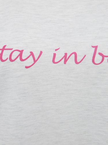 Svetlošedá nočná košeľa M&Co Stay