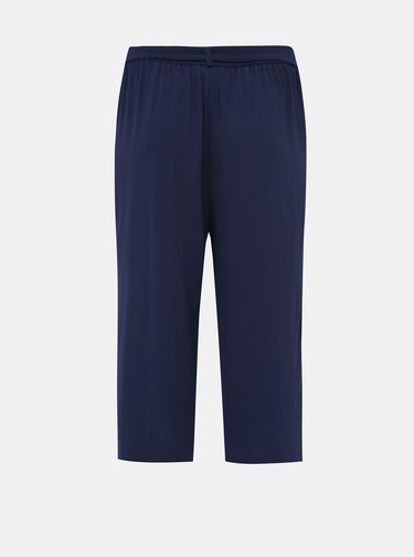 Tmavě modré culottes M&Co Plus