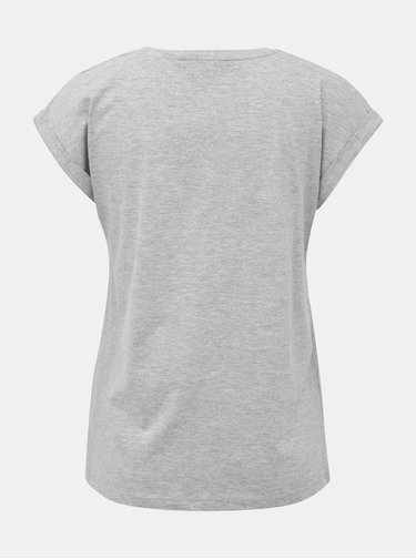 Šedé basic tričko Dorothy Perkins