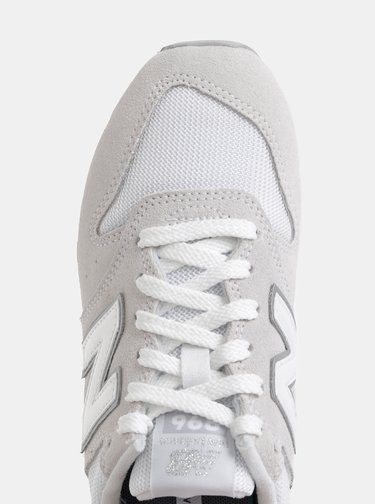 Svetlošedé dámske semišové tenisky New Balance 996