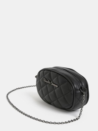 Černá ledvinka/crossbody kabelka Claudia Canova Hope Emi