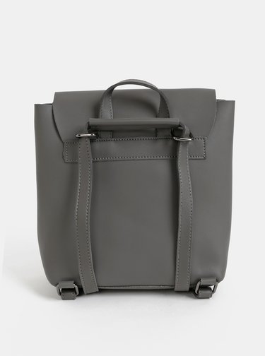 Šedý malý batoh/crossbody kabelka Claudia Canova Kiona