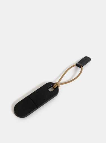 Čierny Bluetooth tracker na kľúče Orbitkey