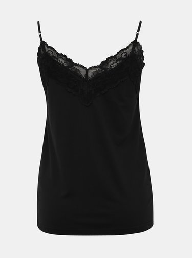 Černý top VERO MODA Birsa