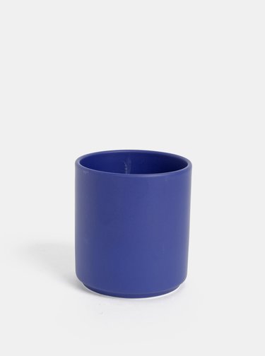 Tmavě modrý porcelánový hrnek Design Letters Favourite 300 ml