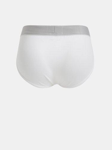 Bílé slipy Calvin Klein Underwear