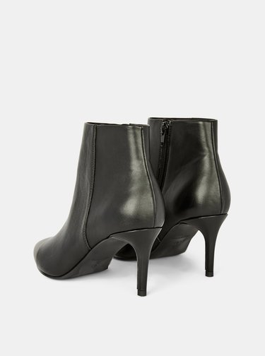 Černé kotníkové boty Dorothy Perkins