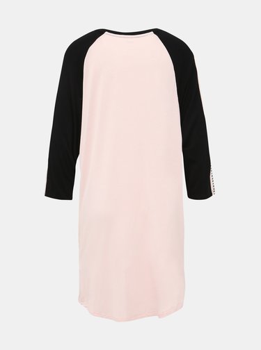Rúžová nočná košeľa DKNY