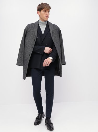 Tmavomodré sako Selected Homme Leo