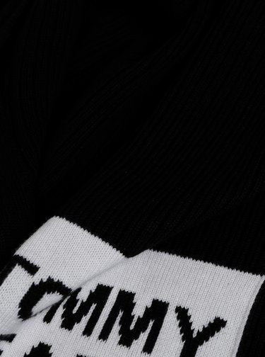 Černá šála Tommy Hilfiger