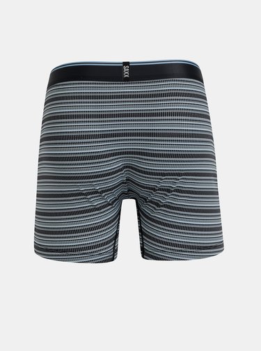 Modré pruhované boxerky SAXX