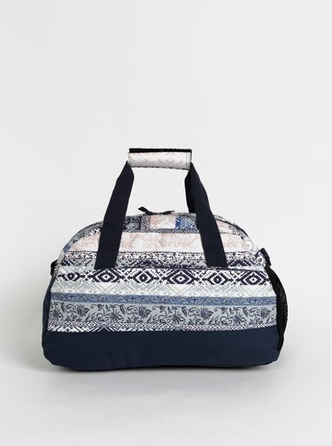 Rúžovo-modrá dámska vzorovaná športová taška Rip Curl Gym Bag