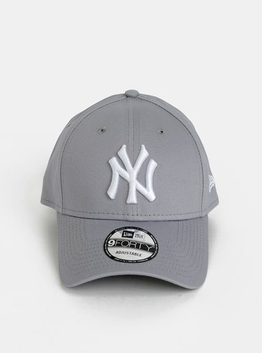 Světle šedá kšiltovka New Era 9Forty