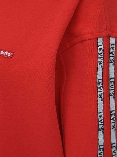 Červená dámská mikina s lampasem Levi's®