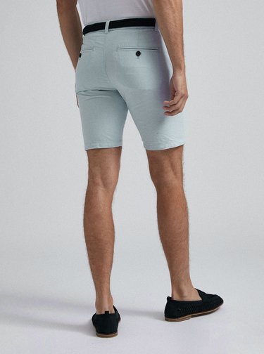 Světle modré kraťasy Burton Menswear London