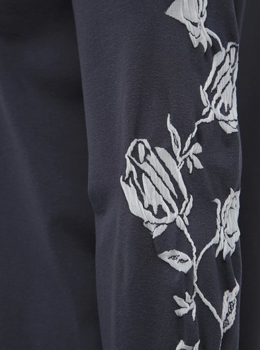 Tmavě modré vzorované tričko Pompea Maglia