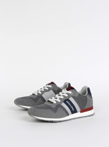 Šedé pánské tenisky Jack & Jones Stellar