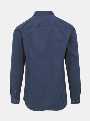 Tmavě modrá slim fit košile Jack & Jones Non Iron