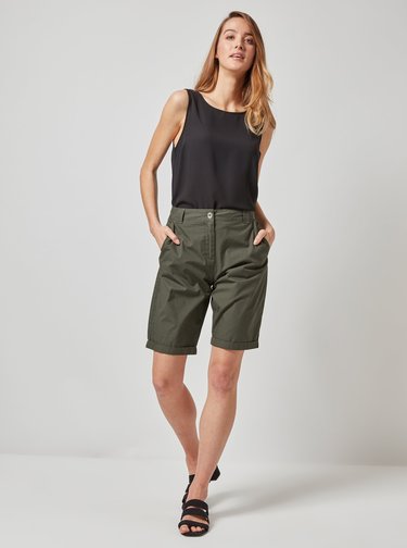 Kaki kraťasy Dorothy Perkins