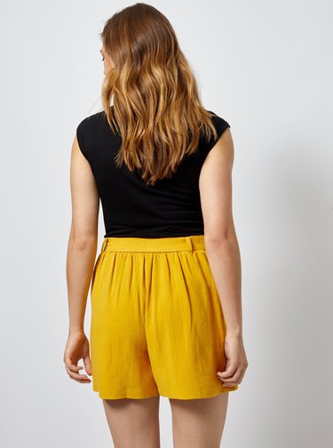 Horčicové kraťasy Dorothy Perkins