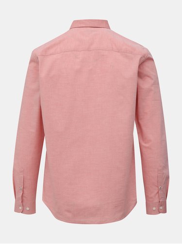 Růžová slim fit košile Jack & Jones Bla