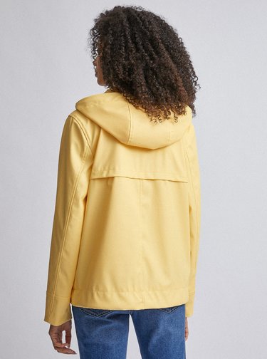 Žltá vodeodolná bunda Dorothy Perkins