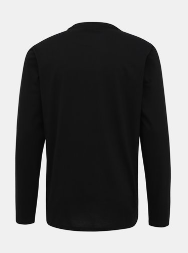 Čierne pánske basic tričko Lacoste