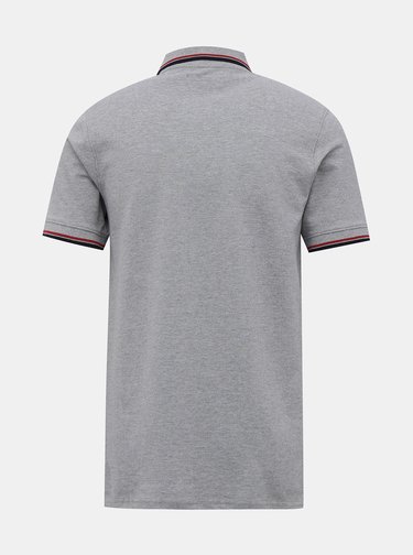 Šedá polokošeľa Jack & Jones Noah