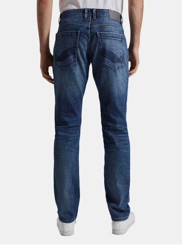 Tmavě modré pánské slim fit džíny Tom Tailor Josh