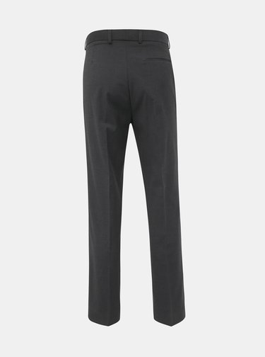 Tmavě šedé slim fit kalhoty Burton Menswear London