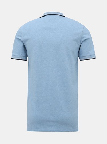 Světle modré polo tričko Selected Homme New Season