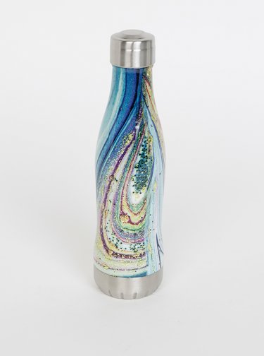 Modrá vzorovaná láhev GLACIAL Fantasy 400 ml