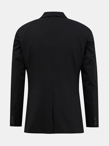 Černé oblekové slim fit sako Jack & Jones Vincent