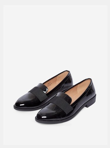 Černé mokasíny Dorothy Perkins