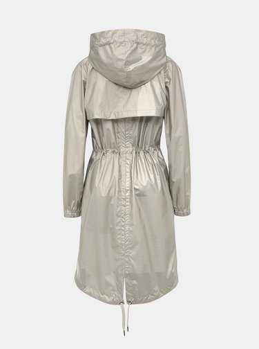 Béžová dámská metalická parka ZOOT Hayley