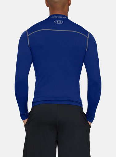 Modré pánské tričko Mock Under Armour