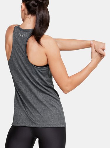 Šedé dámské tílko Solid Under Armour