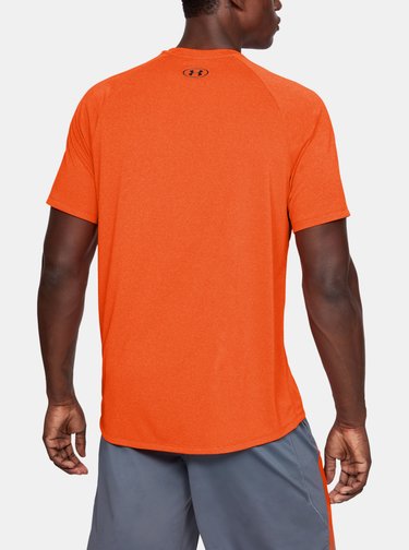Oranžové pánské tričko Tech Under Armour