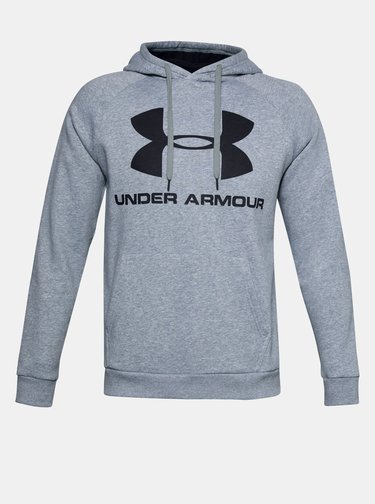 Šedá pánská mikina Rival Under Armour