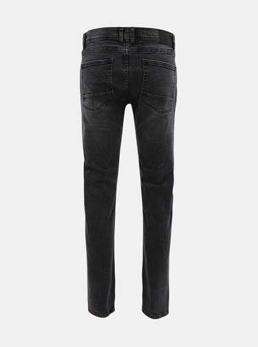 Tmavě šedé slim fit džíny Shine Original