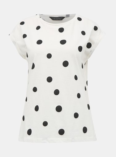Sada troch basic tričiek v čiernej, bielej a rúžovej farbe Dorothy Perkins