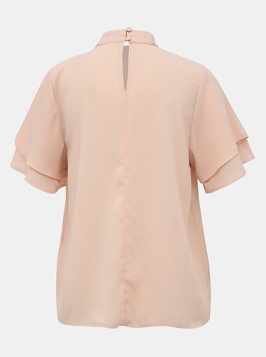 Svetloružová blúzka M&Co