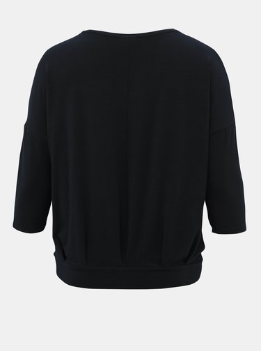 Tmavě modré tričko ONLY CARMAKOMA Mille