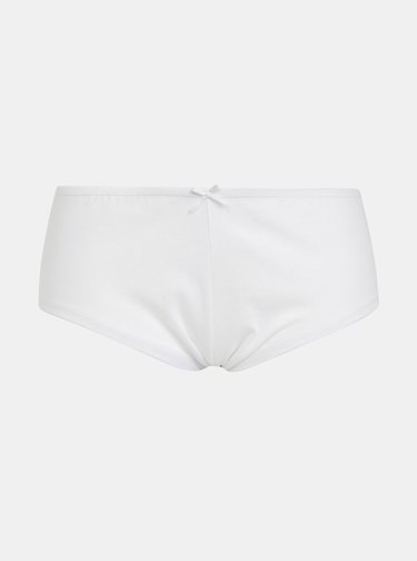 Sada piatich vzorovaných nohavičiek v bielej, béžovej a čiernej farbe M&Co