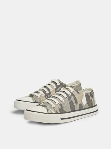 Šedé maskáčové tenisky Dorothy Perkins