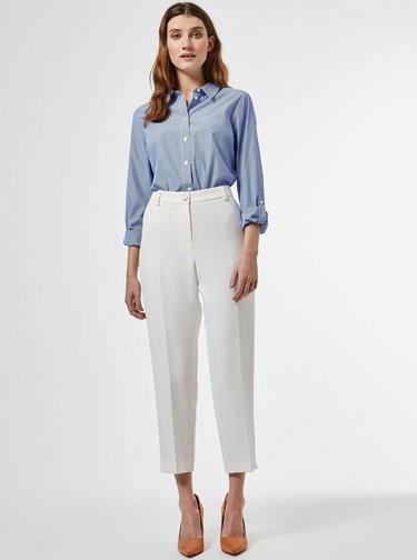 Modrá pruhovaná košeľa Dorothy Perkins