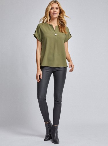 Zelená halenka Dorothy Perkins