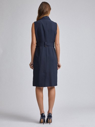 Tmavě modré šaty Dorothy Perkins Petite
